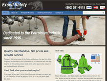 Tablet Screenshot of excellsafety.com